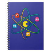 Pac-Atomic Universe – Retro Gaming Art Sticker Notitieboek (Voorkant)