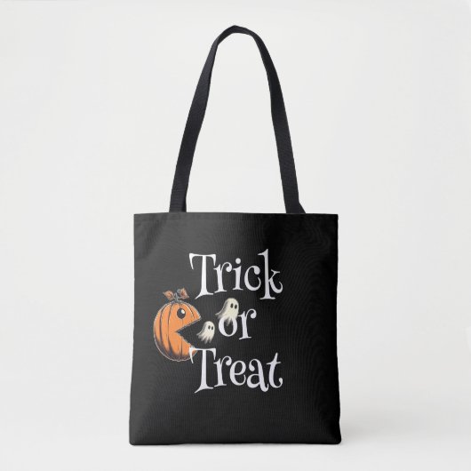 Pac Ghost Trick or treat Bag Tote Bag (Voorkant)
