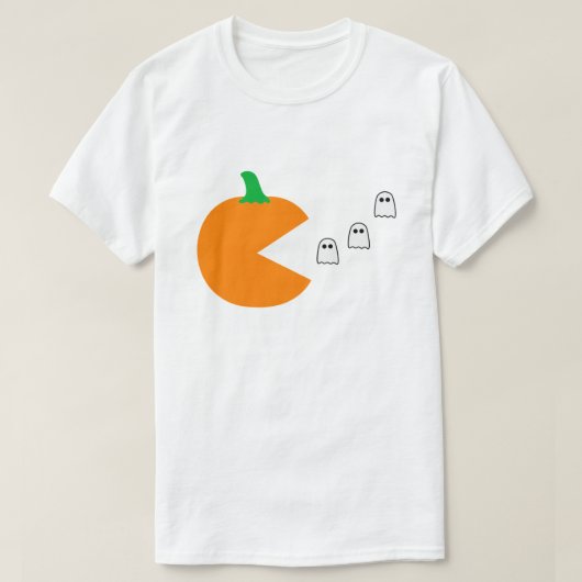 PAC GHOSTS HALLOWEEN HUMOR PUMPKIN T-SHIRT (Design voorkant)