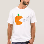 PAC GHOSTS HALLOWEEN HUMOR PUMPKIN T-SHIRT (Voorkant)