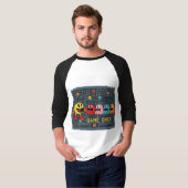 Pac-Man Game Over T-Shirt – Retro Arcade Gaming Te (Voorkant volledig)