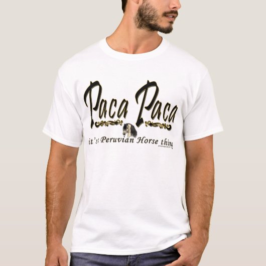 Paca Peruvian Horse Thing T-shirt (Voorkant)
