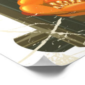 Pacaya Volcano Guatemala reisposter Poster (Hoek)