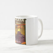 Pacaya vulkaan Guatemala reisposter Koffiemok (Voorkant rechts)