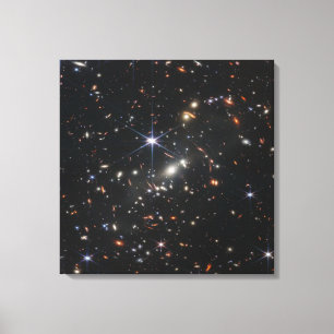 PACE ART #40 Galaxy Cluster Canvas Afdruk