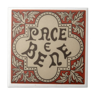 Pace bene tegeltje
