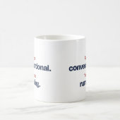 Pace Conversational Funny Mok voor een Hardloper (Center)