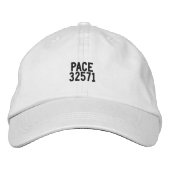 Pace Florida Hoed Geborduurde Pet (Voorkant)