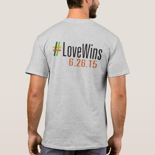 PACE Love Wins T-Shirt (Achterkant)