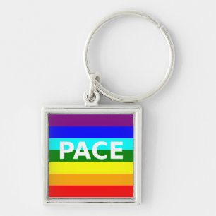Pace(Peace) Vlag Italiaans Sleutelhanger