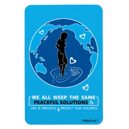 Paceful Solutions_Flexible Magnet 4 x 6 inch Magneet