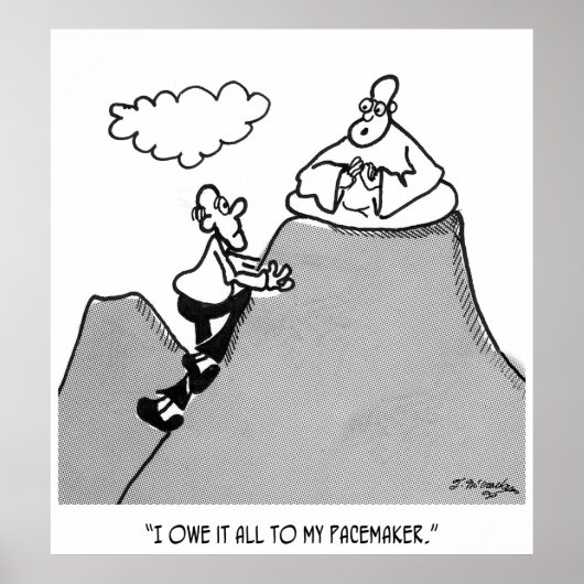 Pacemaker Cartoon 2209 Poster (Voorkant)