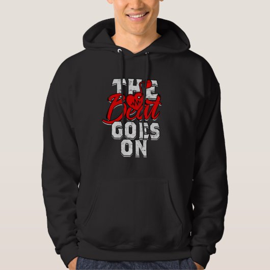 Pacemaker hartchirurgie hartpacemaker Pacemak Hoodie (Voorkant)