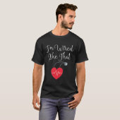 Pacemaker ICD Surgery Ik ben bedraad zoals T T-shirt (Voorkant volledig)