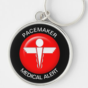 Pacemaker Medical Alert - Button Sleutelhanger