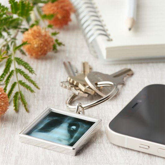 pacemaker xray sleutelhanger (Zijkant)