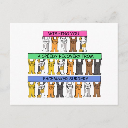 Pacemakerchirurgie wordt snel goed briefkaart (Voorkant)