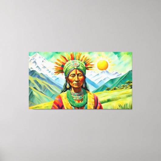 Pachamama 3 canvas afdruk (Voorkant)