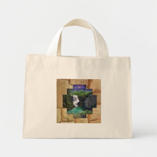Pachamama - Boodschappentas Mini Tote Bag (Voorkant)
