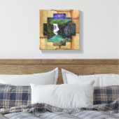 Pachamama - Canvas Wrap Muur Kunst Afdruk (Insitu (Slaapkamer))
