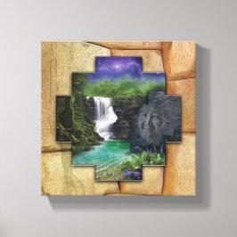 Pachamama - Canvas Wrap Muur Kunst Afdruk