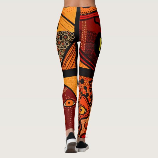 PachaMama-Leggings Leggings (Achterkant)