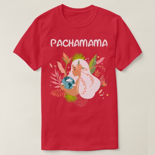 Pachamama Moeder Natuur 1 T-shirt (Design voorkant)