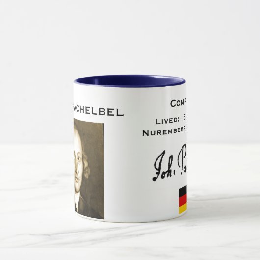 Pachelbel Portrait Mok (Midden)