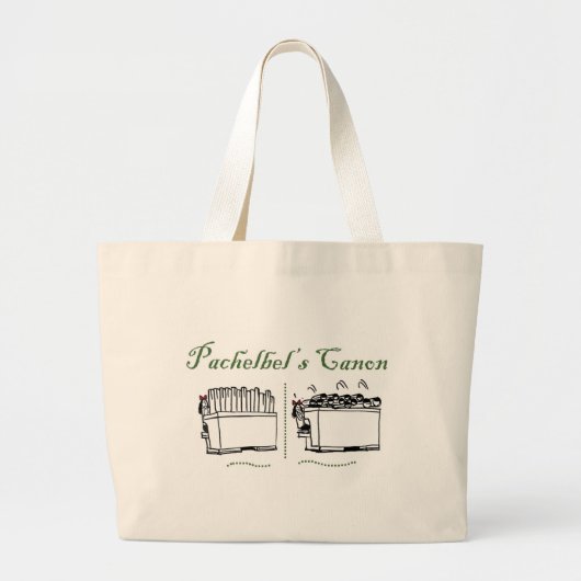Pachelbels Canon Grote Tote Bag (Voorkant)