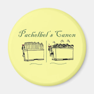 Pachelbel's Canon-knop Magneet