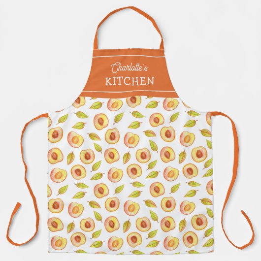 Paches Custom Kitchen Fruit Unisex Schort (Voorkant)