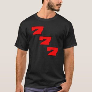 Pachi Pachinko-symbool 777 shirt