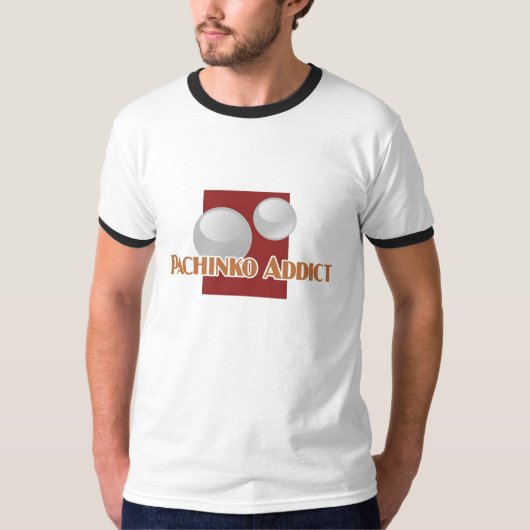 Pachinko Addict's ringer-t T-shirt (Voorkant)