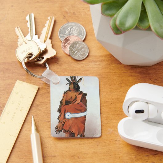 Pachtuwa-Chta, Arikara krijger geportretteerd door Sleutelhanger (Bureau)