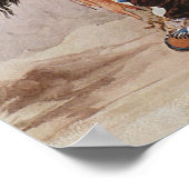 Pachtuwa-Chta, Arikara Warrior Portrait van Bodmer Poster (Hoek)