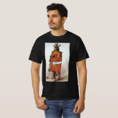 Pachtuwa-Chta, Arikara Warrior Portrait van Bodmer T-shirt (Voorkant volledig)