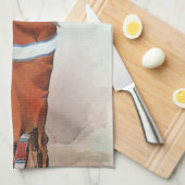 Pachtuwa-Chta, Arikara Warrior Portrait van Bodmer Theedoek (Quarter Fold)