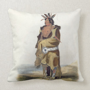 Pachtuwa-Chta, een Arrikkara Warrior, bord 27 van Kussen