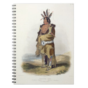 Pachtuwa-Chta, een Arrikkara Warrior, bord 27 van Notitieboek