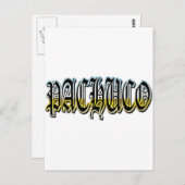 Pachuco Briefkaart (Voorkant / Achterkant)