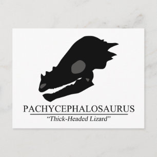 Pachycephalosaurus Briefkaart