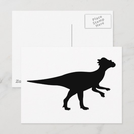 Pachycephalosaurus Dinosaur Briefkaart (Voorkant / Achterkant)