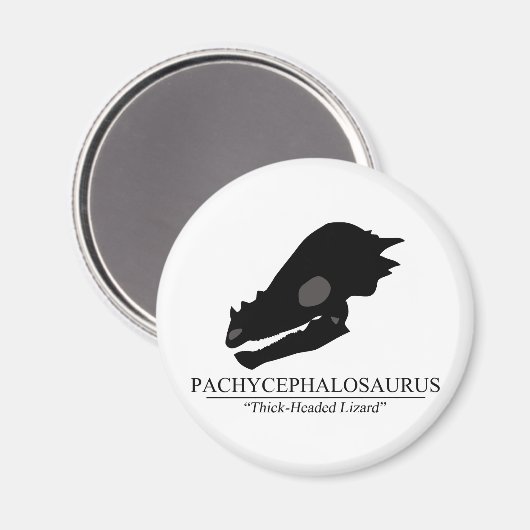 Pachycephalosaurus Magneet (Voorkant / Achterkant)