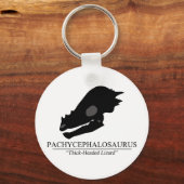 Pachycephalosaurus Sleutelhanger (Voorkant)