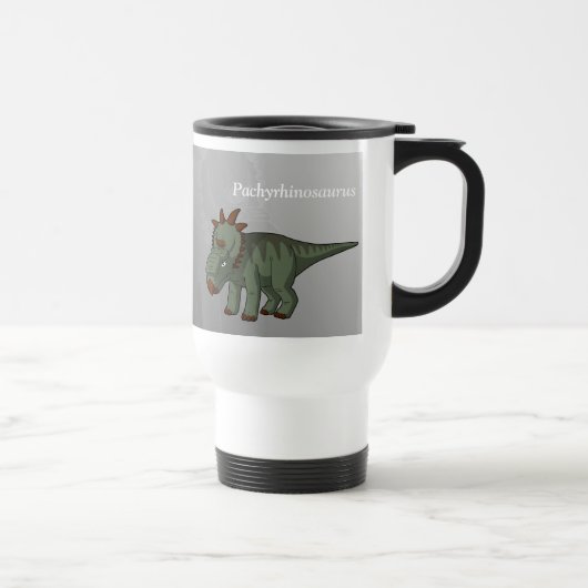 Pachyrhinosaurus Dinosaur Reisbeker (Rechts)