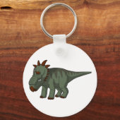 Pachyrhinosaurus dinosaurus sleutelhanger (Voorkant)