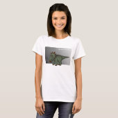 Pachyrhinosaurus dinosaurus t-shirt (Voorkant volledig)