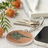 Pachyrhinosaurus Sleutelhanger (Voorkant Rechts)