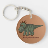 Pachyrhinosaurus Sleutelhanger (Voorkant)