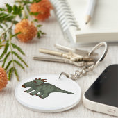 Pachyrhinosaurus Sleutelhanger (Voorkant Rechts)